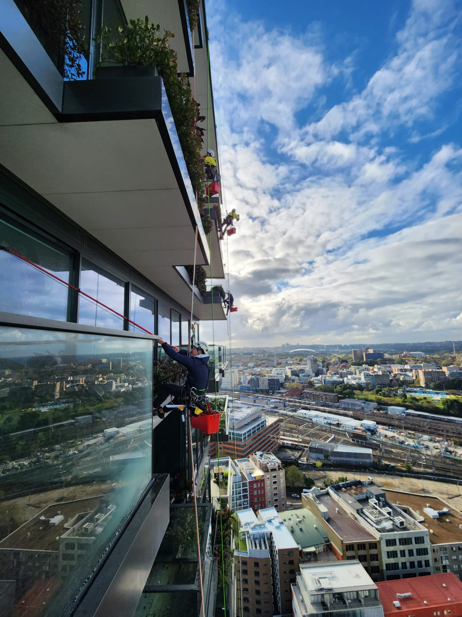 Rope Access Window Cleaning